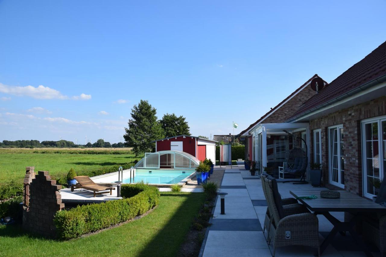 Wellness Appartements Ostfriesland Ihlowerfehn Esterno foto